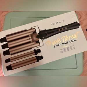 TRUBEAUTY TRIPLE THREAT 3-IN-1 HAIR TOOL $15